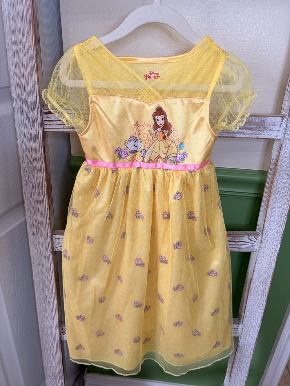 🌹 Disney Princess Belle Beauty and the Beast Dress Girls 3T